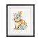 Stupell Industries Watercolor Nursery Bunny Framed Print Under Glass, design by LSR Design Studio